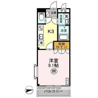 JUPITER【207号室】の間取り