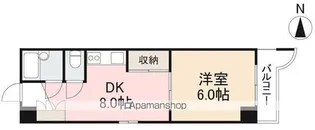 ヴィラタマチ【403号室】の間取り