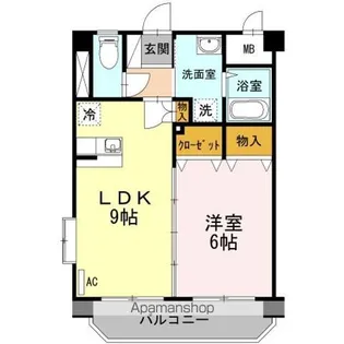 チェリーブラッサム【2階】の間取り