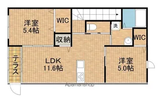 GRACECOURT【2階】の間取り