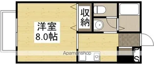 ベール花尻A【1階】の間取り