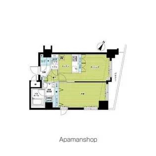 東京都中央区日本橋浜町1丁目【マンション】の間取り