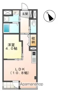 シリウス【3階】の間取り