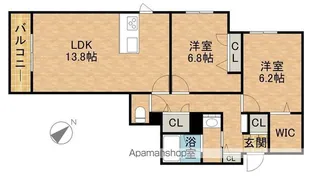 ARMONIA DUE【3階】の間取り