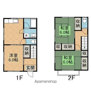 ミント・ハウス【2階】の間取り