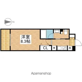パークアクシス名古屋山王【10階】の間取り