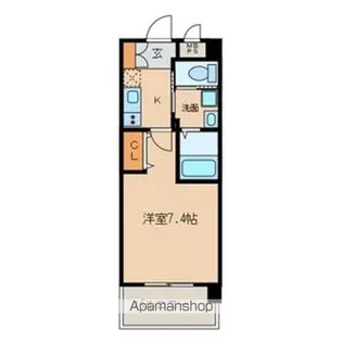 アヴェニール ヤサカ【402号室号室】の間取り
