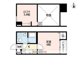 SAGGIO【1階】の間取り