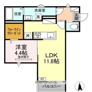 CAPE大野田【1階】の間取り