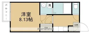 クレフラスト台原駅前【202号室】の間取り
