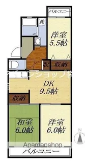 ソシア【3階】の間取り