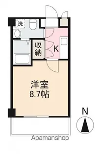 1Kの間取り画像