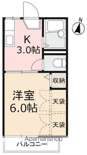 カーサ・ヴェルデ【1階】の間取り