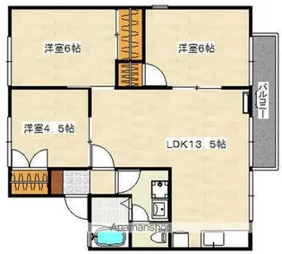 セジュール堀田【201号室】の間取り