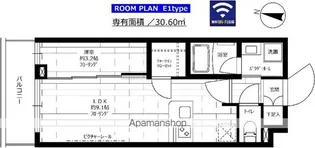 グランドコンシェルジュ氷川台【1階】の間取り