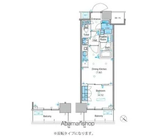 パークアクシス豊洲キャナル【8階】の間取り