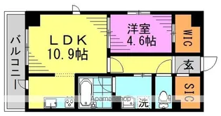 ブライズ高円寺【5階】の間取り