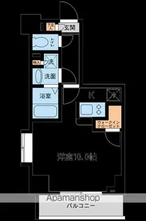 プライムアーバン住吉Ⅱ【2階】の間取り