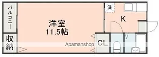 メゾンRYU【1階】の間取り