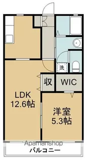 ヴィーブル【2階】の間取り