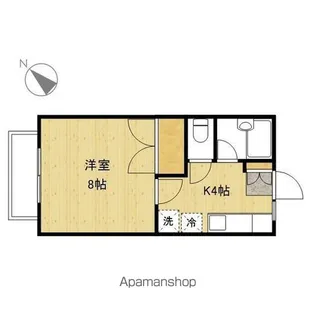 パークハイム松本【2階】の間取り
