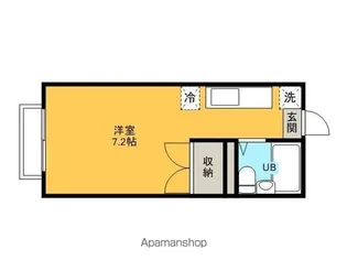 エステートピア高木【1階】の間取り