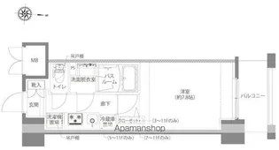 AELL亀有【2階】の間取り