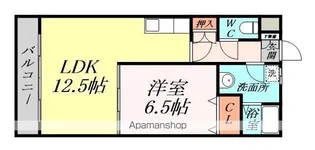 フォレストR【104号室】の間取り