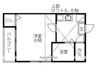 セントフィオーレ【101号室】の間取り