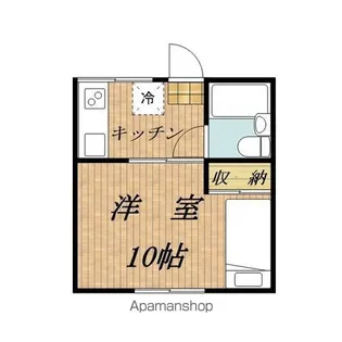 リバーハンズA【北号室】の間取り