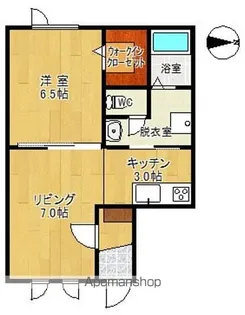 レジデンス アイ・壱号館【1A号室】の間取り