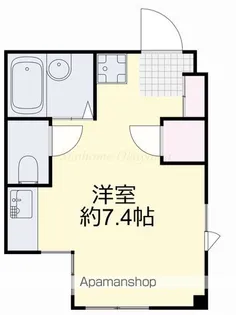 ルシエル番町【205号室】の間取り