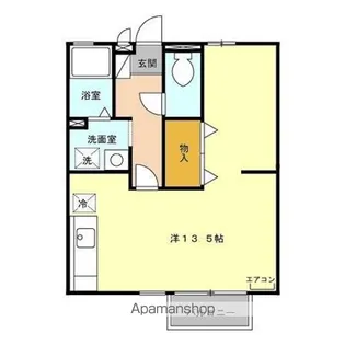 ネオフリーコスモ【2階】の間取り