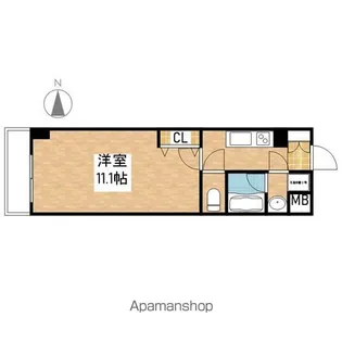 BSレジデンス栄【6階】の間取り