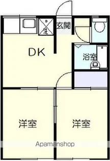 エステートピア湘南平【1階】の間取り