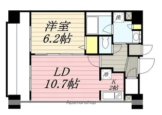 S−RESIDENCE押上パークサイド【5階】の間取り