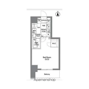 コンフォリア錦糸町DEUX【9階】の間取り