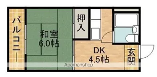 エーデルワイス【2階】の間取り