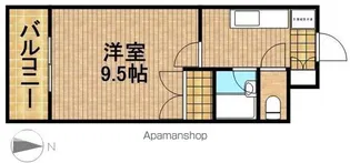 サンライズヒルズ【1階】の間取り