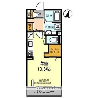 メテオール【2階】の間取り