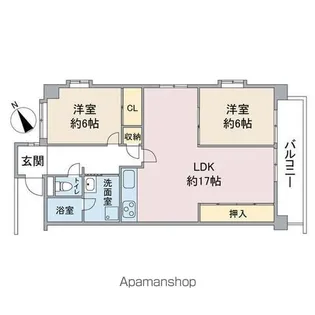 エトワールOZU【2階】の間取り