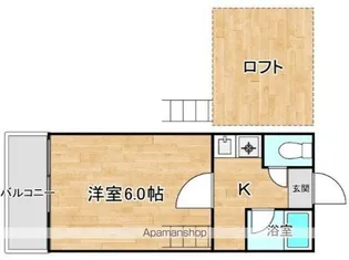 ウェストハイツ【2階】の間取り