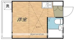 東京都三鷹市上連雀5丁目【アパート】の間取り