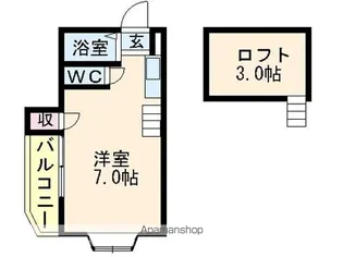 シーサイドメゾン西公園【201号室】の間取り