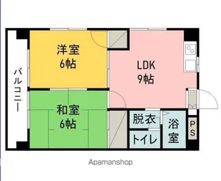 ヨシキビル【3階】の間取り