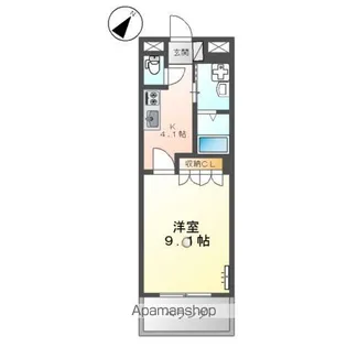 サンシャイン生山【2階】の間取り