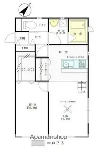 シトラスジュノス鎌倉【1階】の間取り