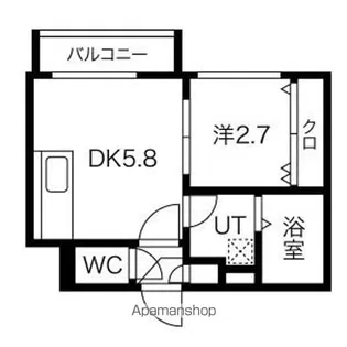 POLARIS HIBARIGAOKA【1階】の間取り