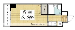 ジュネパレス松戸第41【6階】の間取り