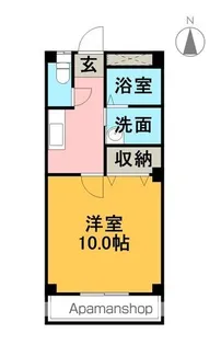サンパーク青山【2階】の間取り